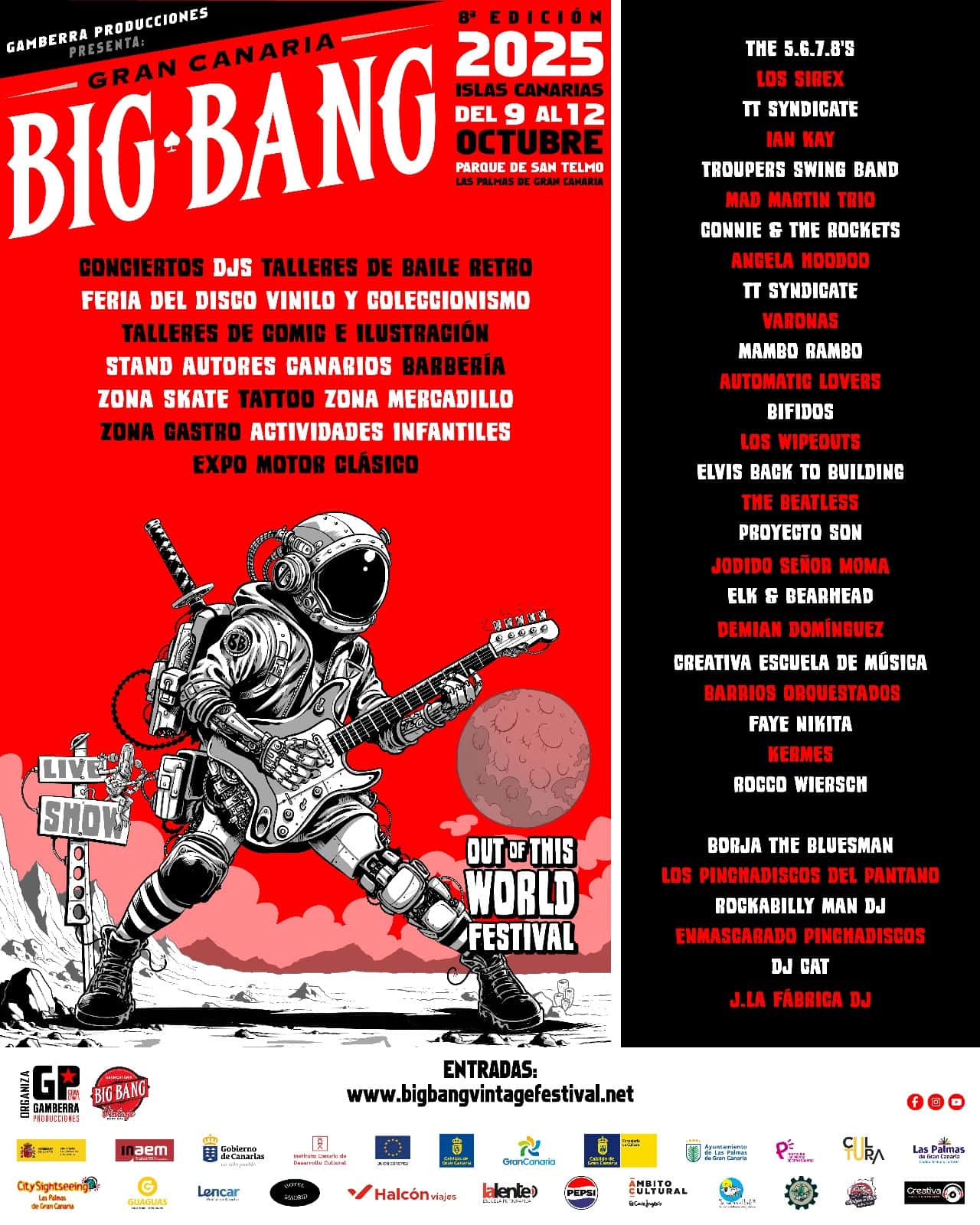 Big Bang Vintage: rock, bodas y motos en San Telmo