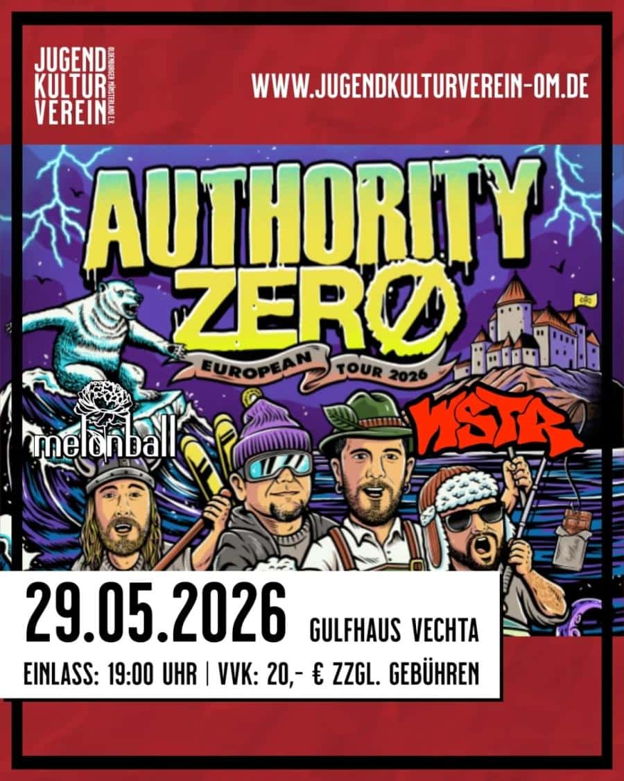 Authority Zero - Apocalyptour 2026 w/ Counterpunch