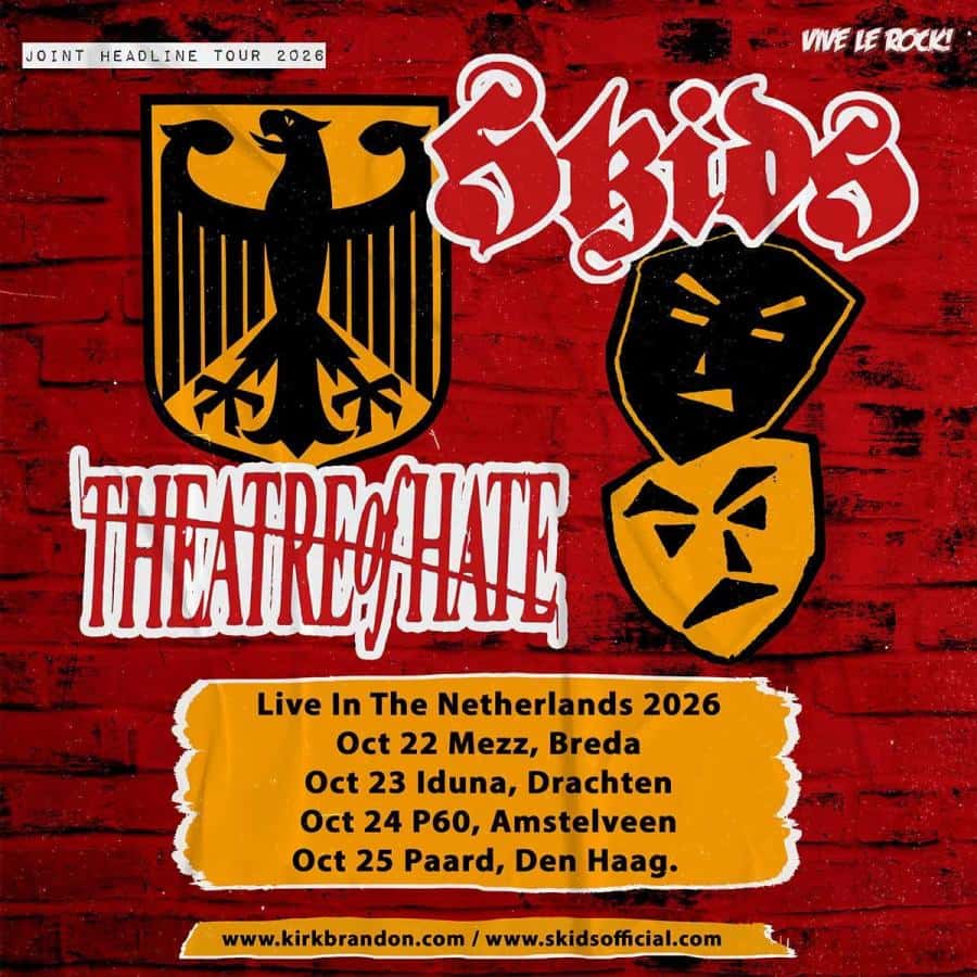 The Skids + Theatre of Hate (joint headline tour)