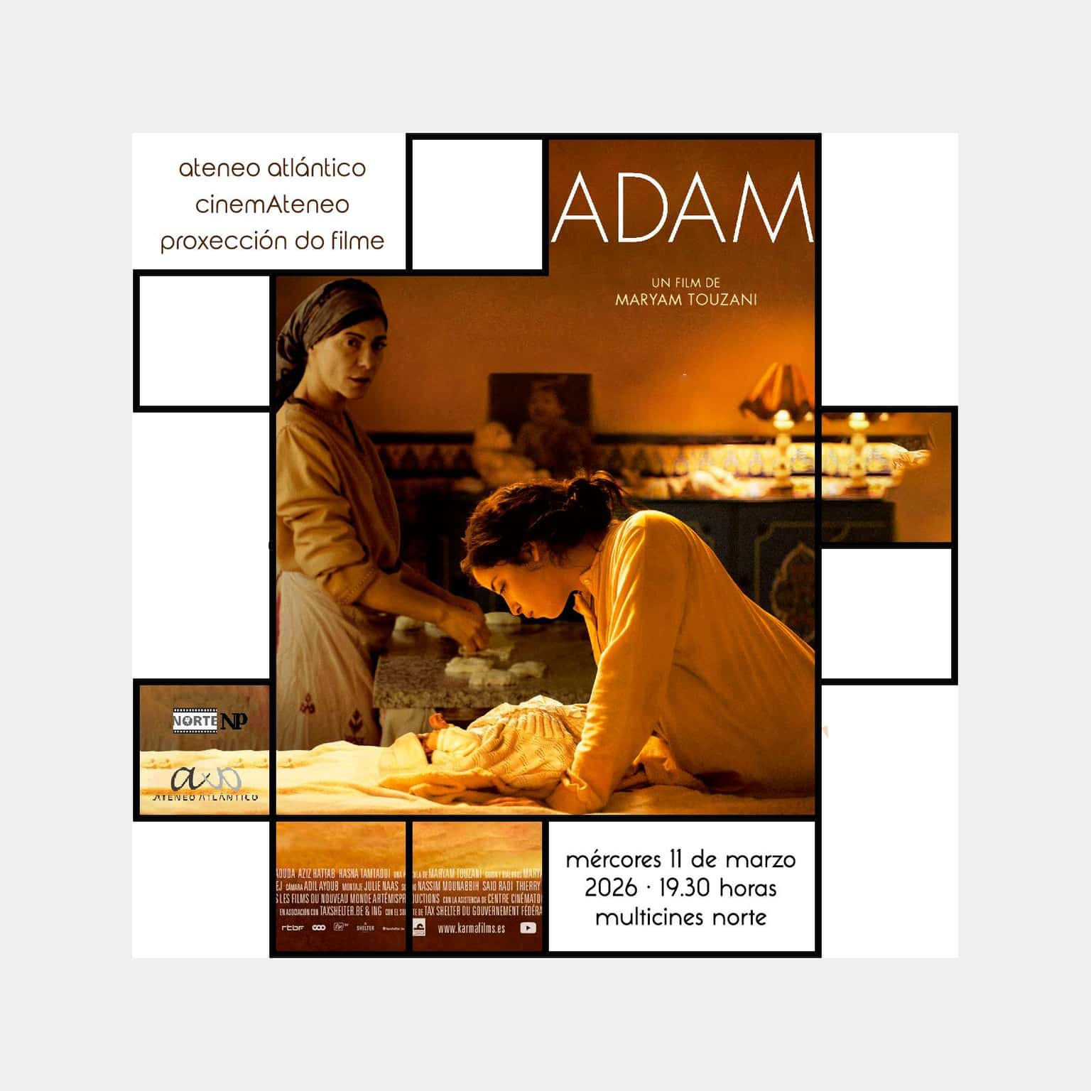 Heroínas de cine: Adam