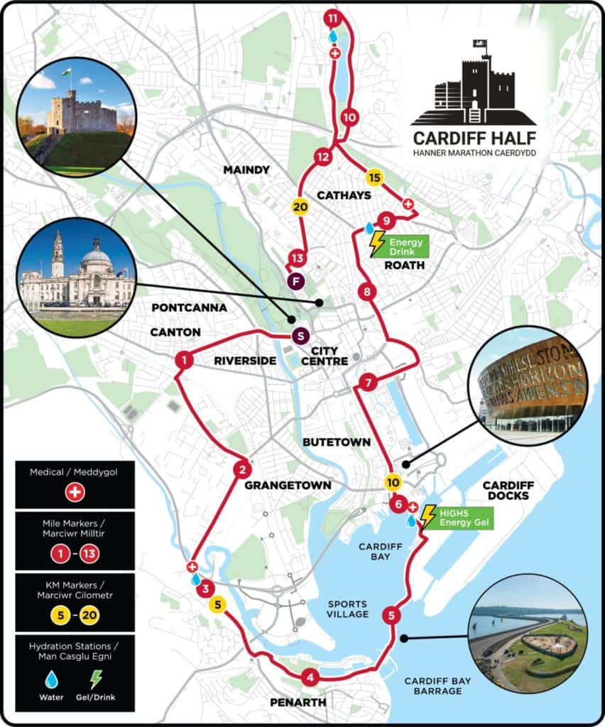 Cardiff Half Marathon 2026: route and race day