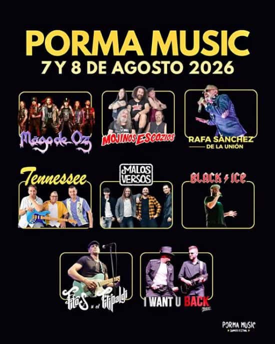 El Porma Fest 2026: dos noches de rock en Vegaquemada