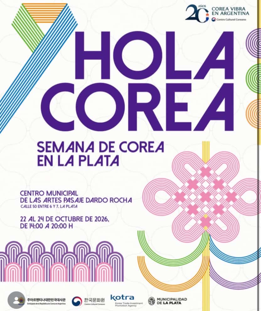 La Plata se vuelve coreana: semana de la cultura