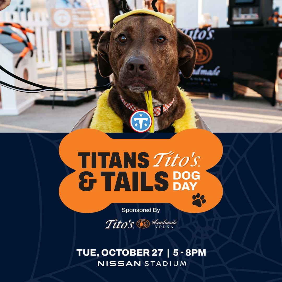 Titans, Tito's, & Tails Dog Day at Nissan Stadium