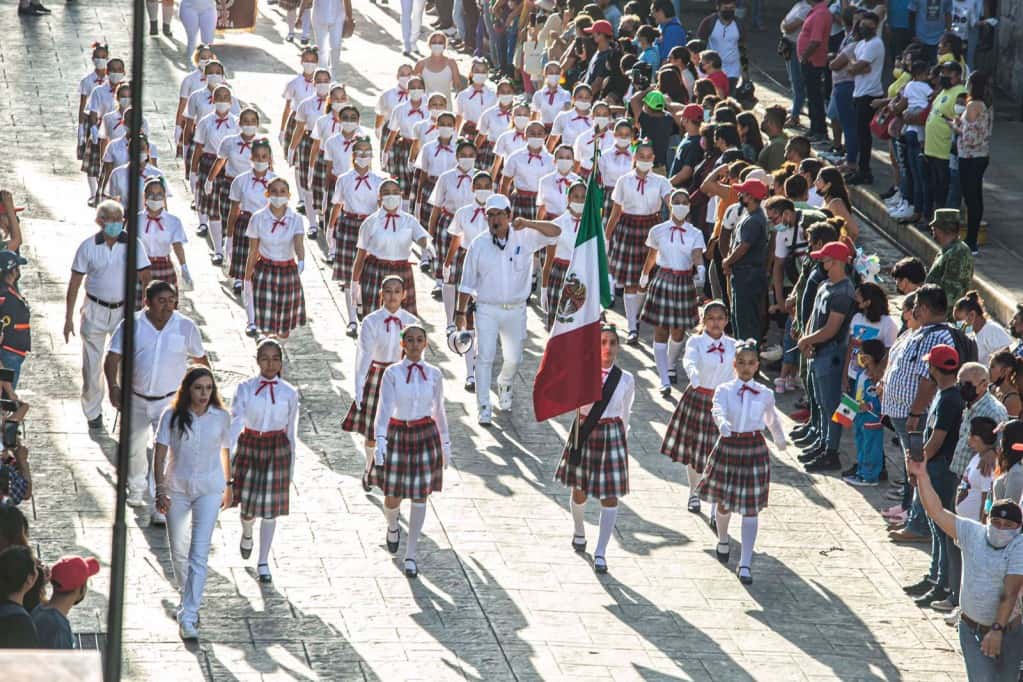 Desfile del 16 de septiembre en Mérida: horario y recorrido