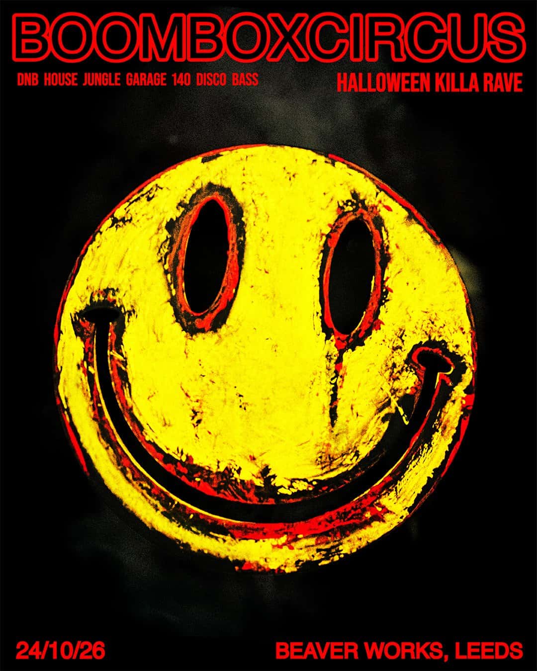 Boombox Circus 'Halloween Killa Rave'