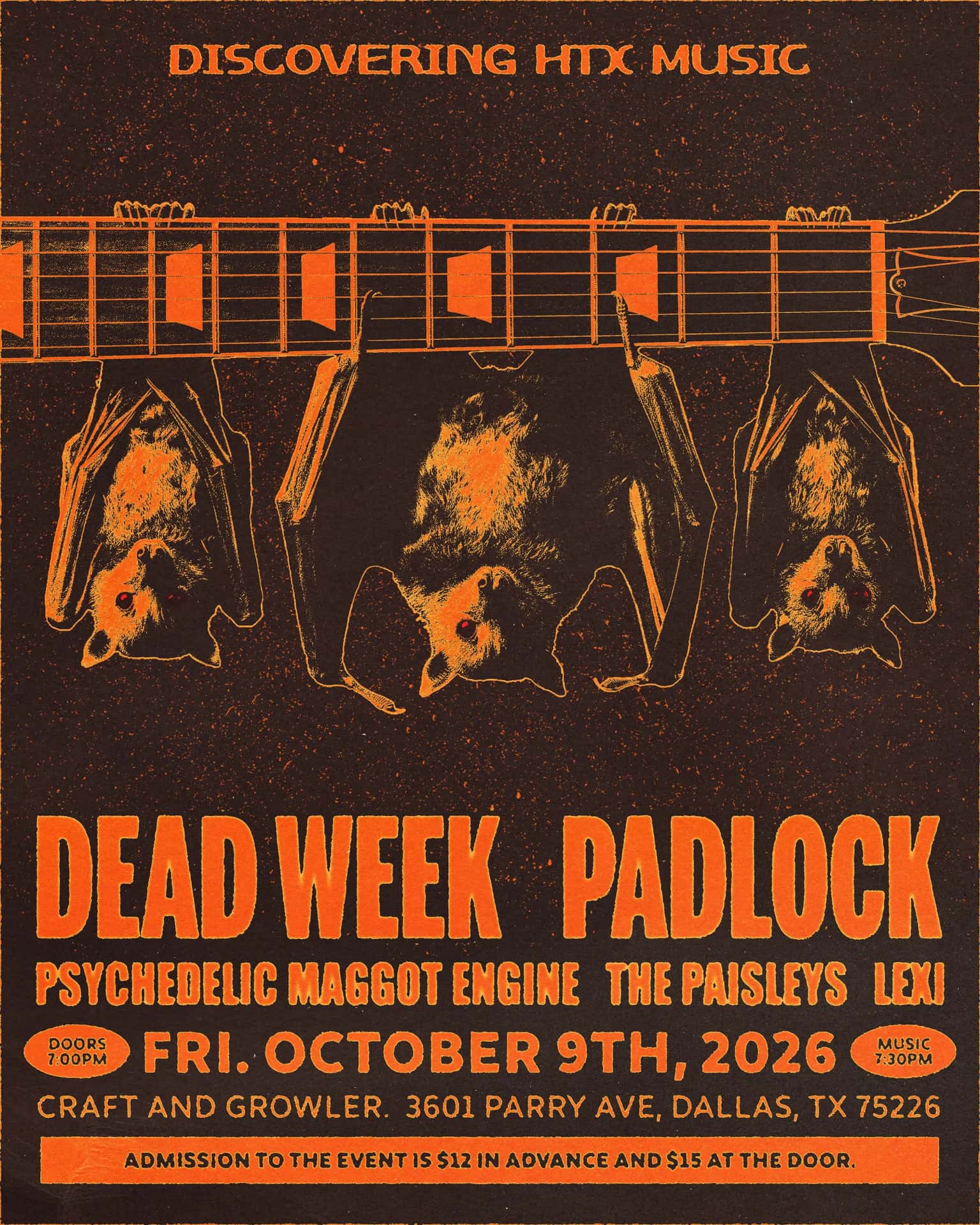 Dead Week / Padlock / Psychedelic Maggot Engine / The Paisleys
