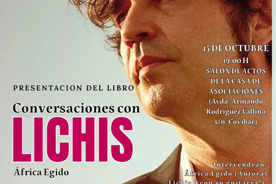 África Egido presenta su libro con Lichis en Rivas
