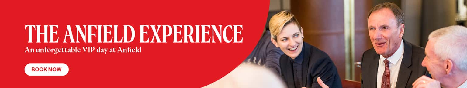 The Anfield Experience - Premium Tour, Dining, Drinks and Legend Meet and Greet