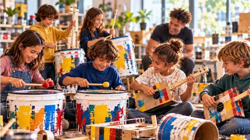 La banda de los no músicos. Taller de creación musical para niños