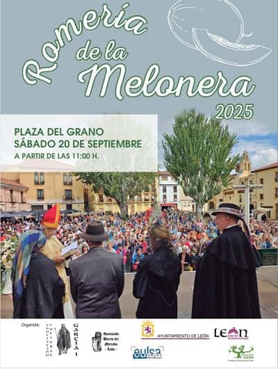 La Romería de la Melonera llena la Plaza del Grano