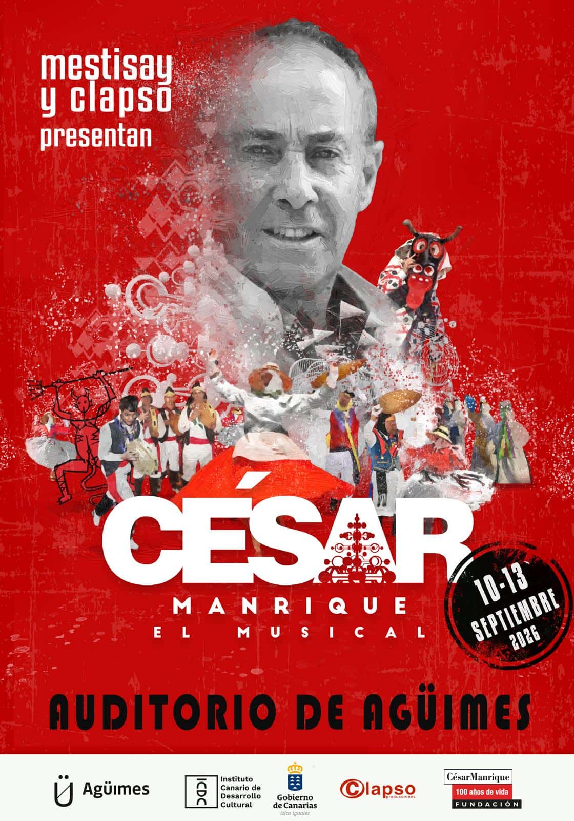 El musical de César Manrique: casi 100 artistas