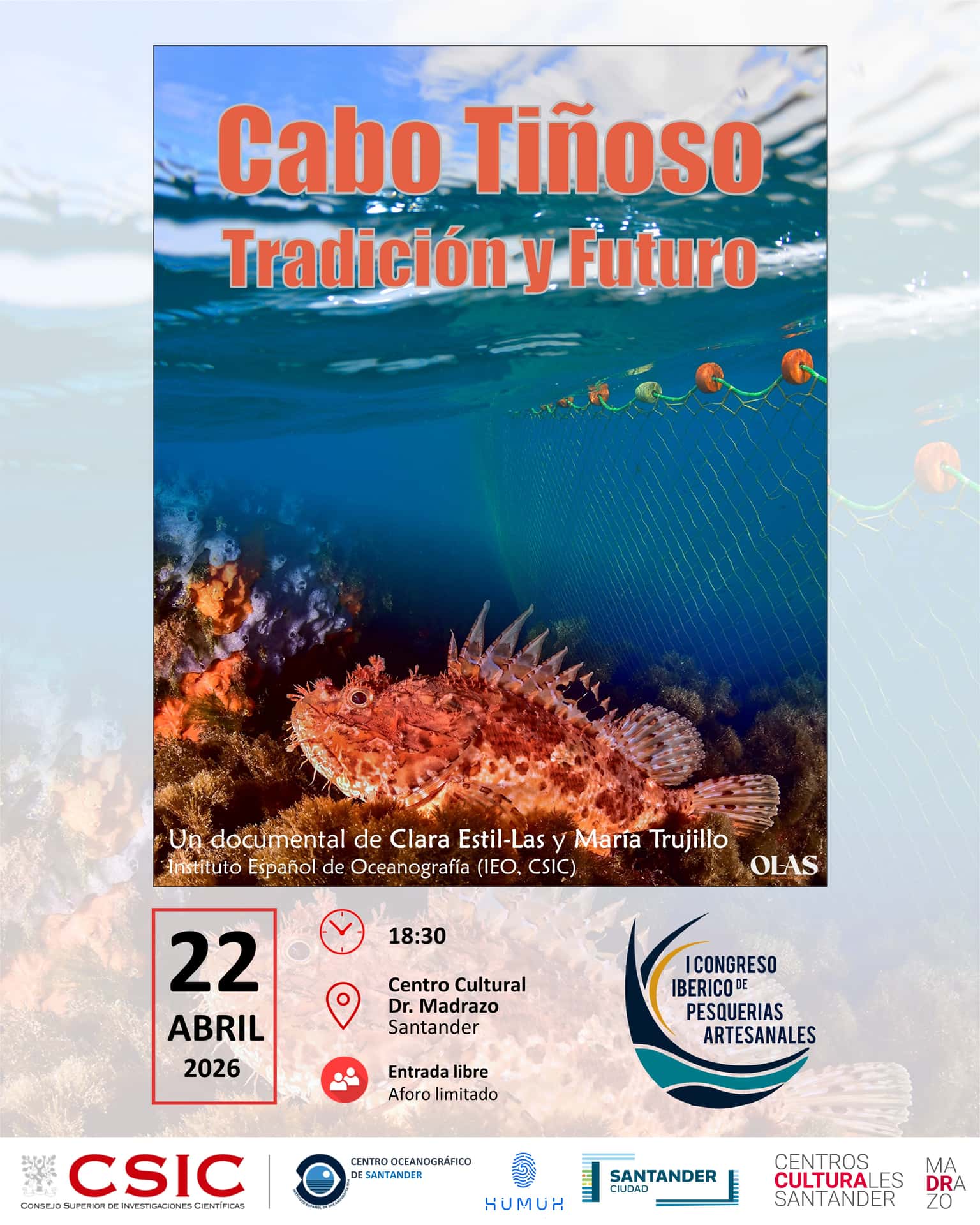 Estreno del documental 'Cabo Tiñoso: Tradición y Futuro'