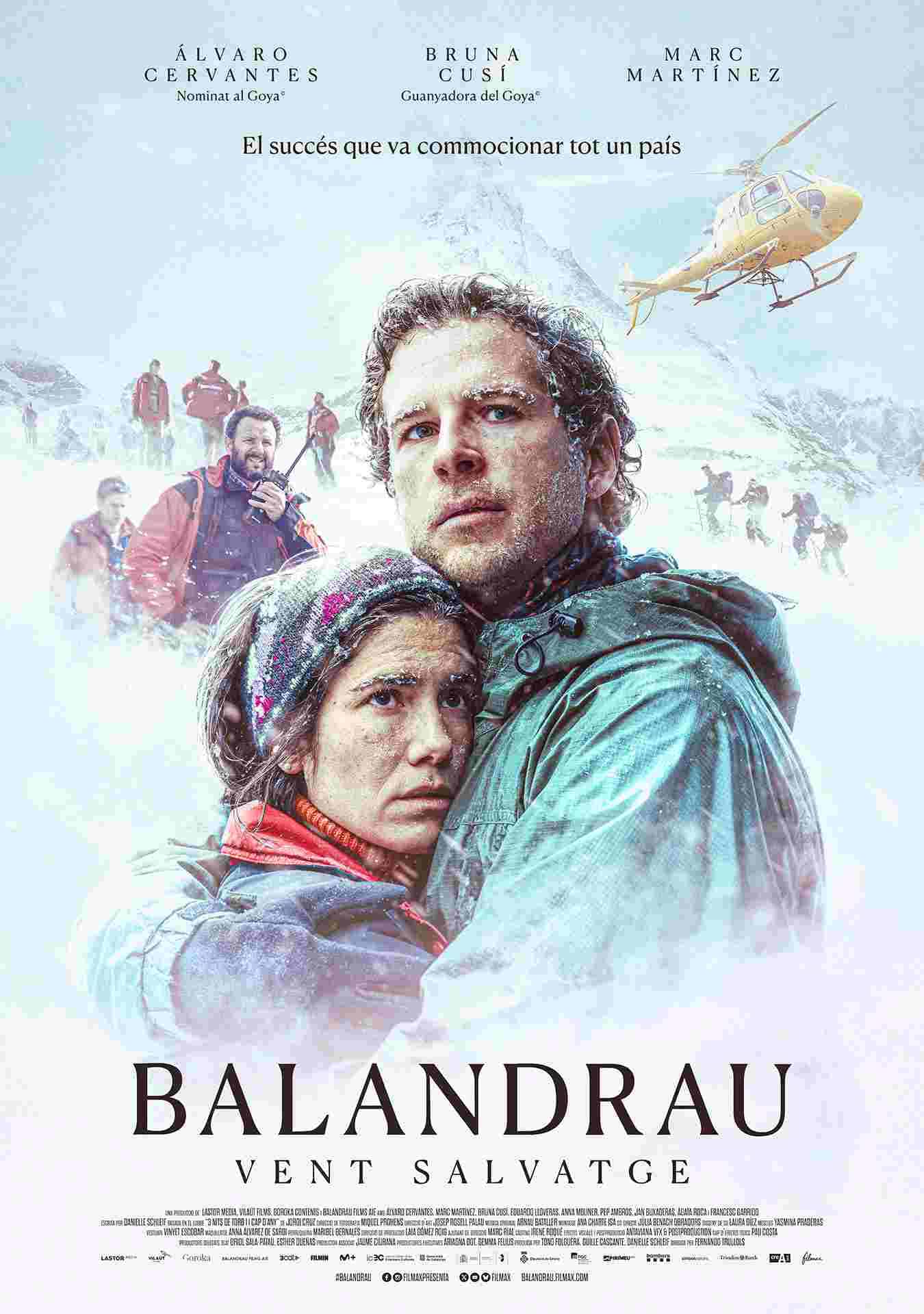 Balandrau, vent salvatge