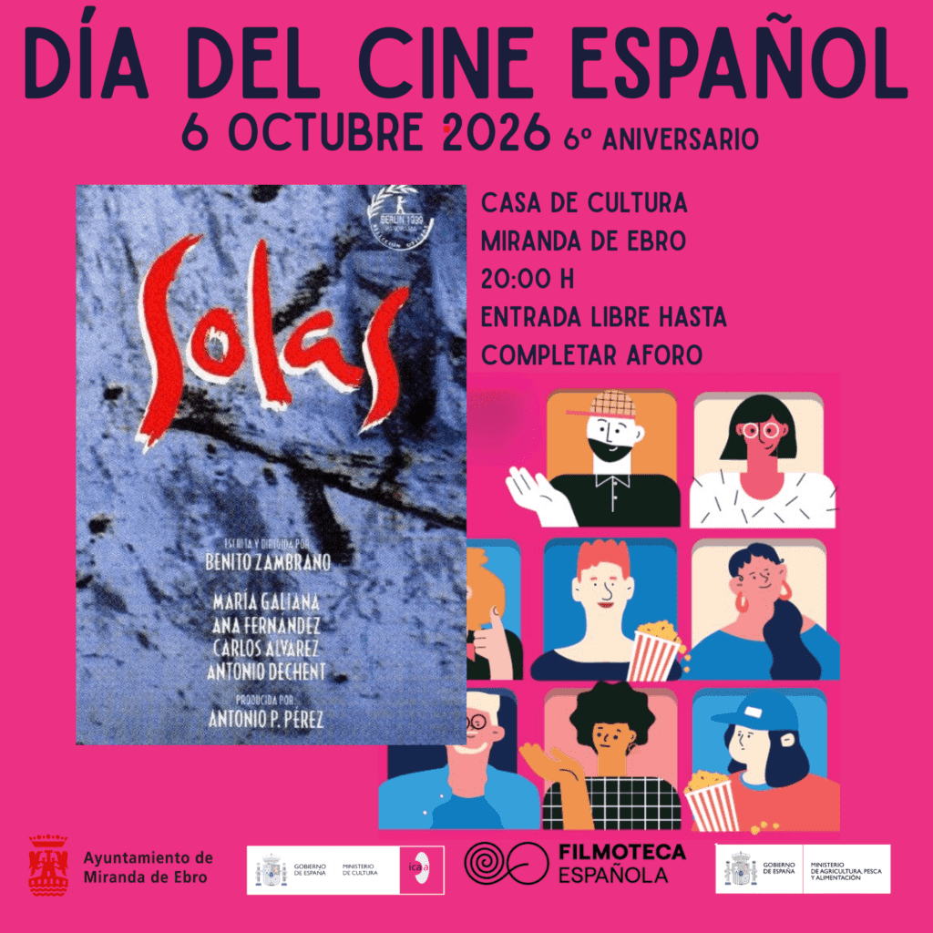 El Día del Cine Español trajo 'Solas' a Miranda de Ebro
