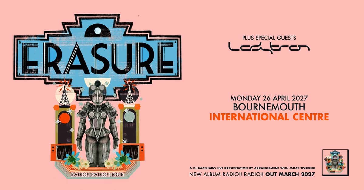 Erasure bring Radio!! Radio!! tour to the BIC