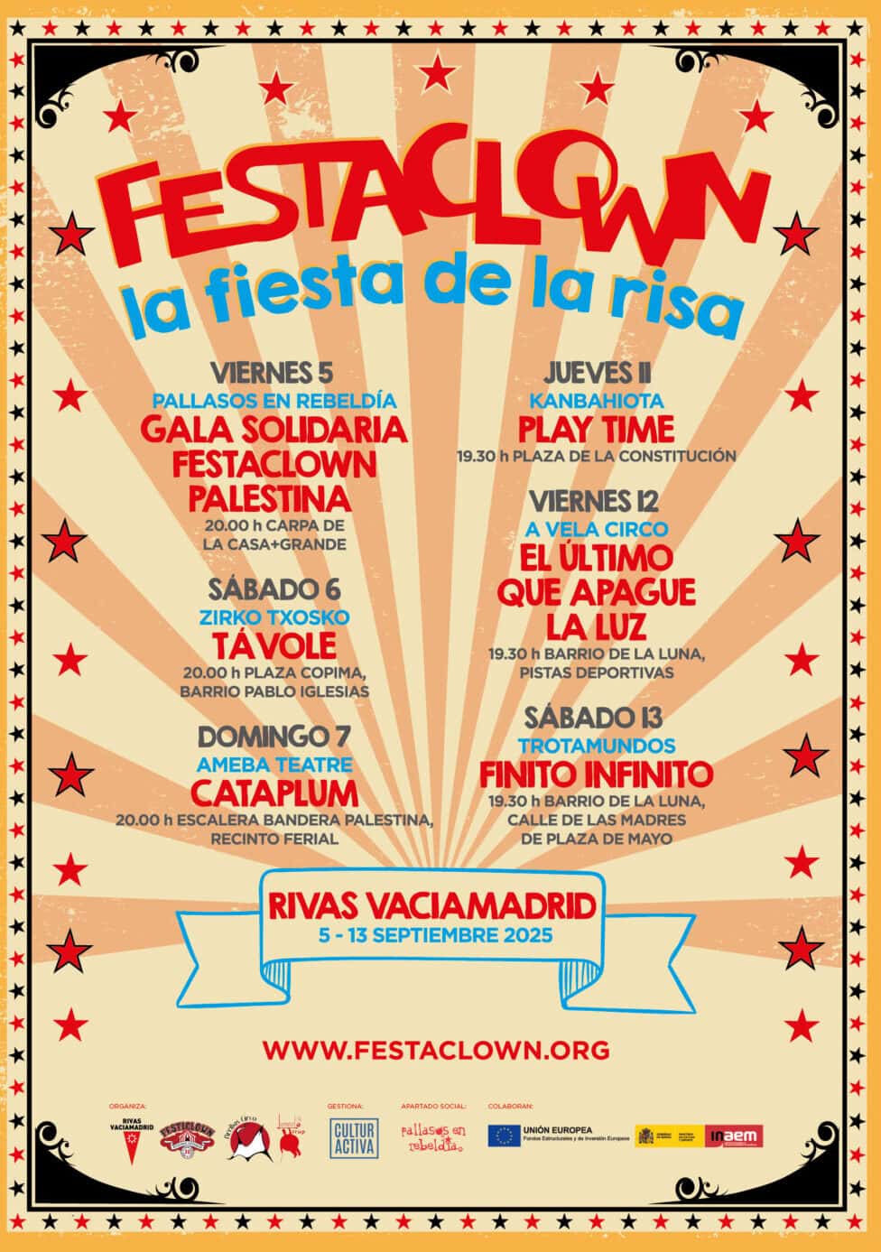 El Festaclown y Cultura en la Calle se despiden en Rivas