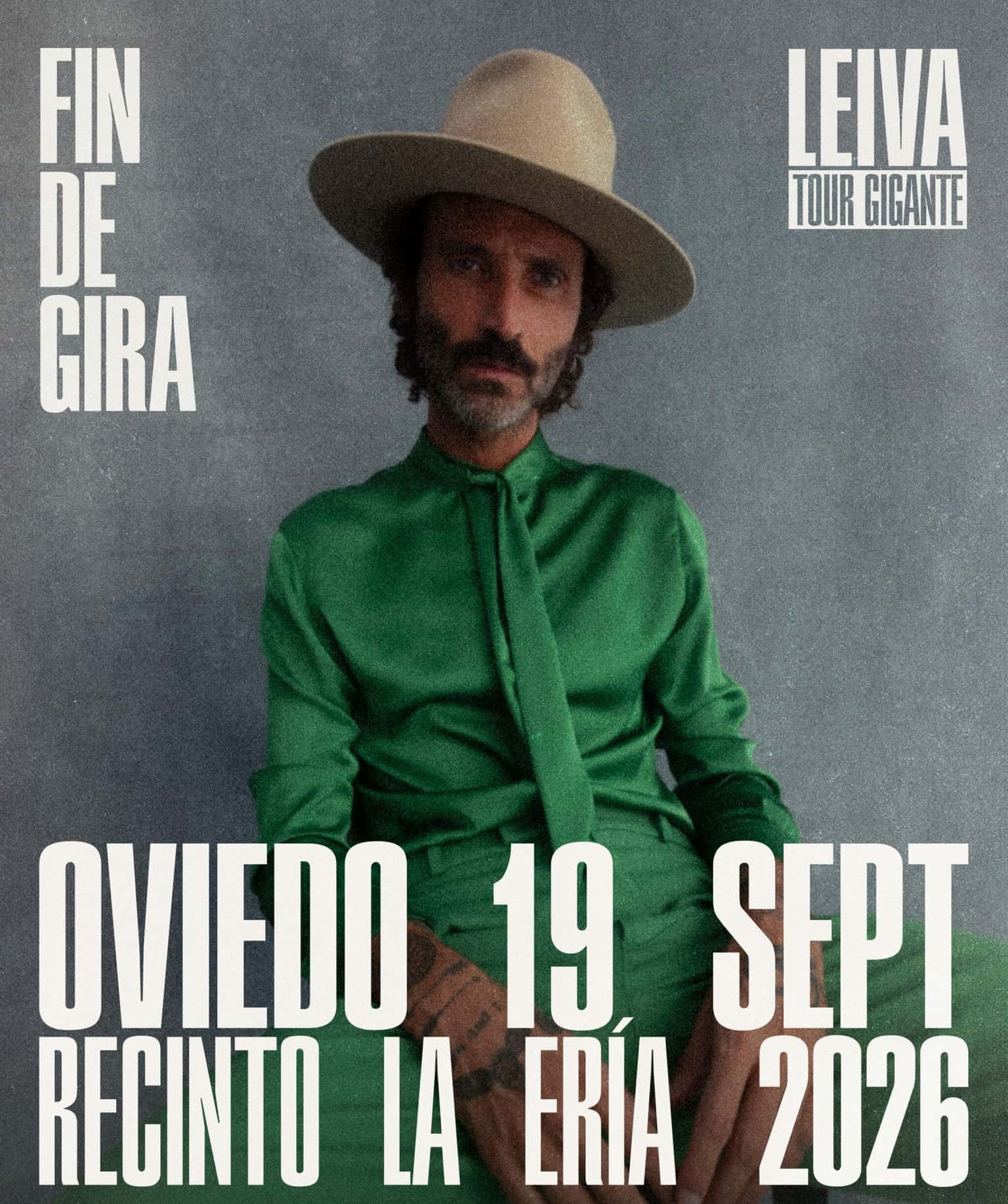 Leiva en Oviedo: concierto, entradas y cómo llegar