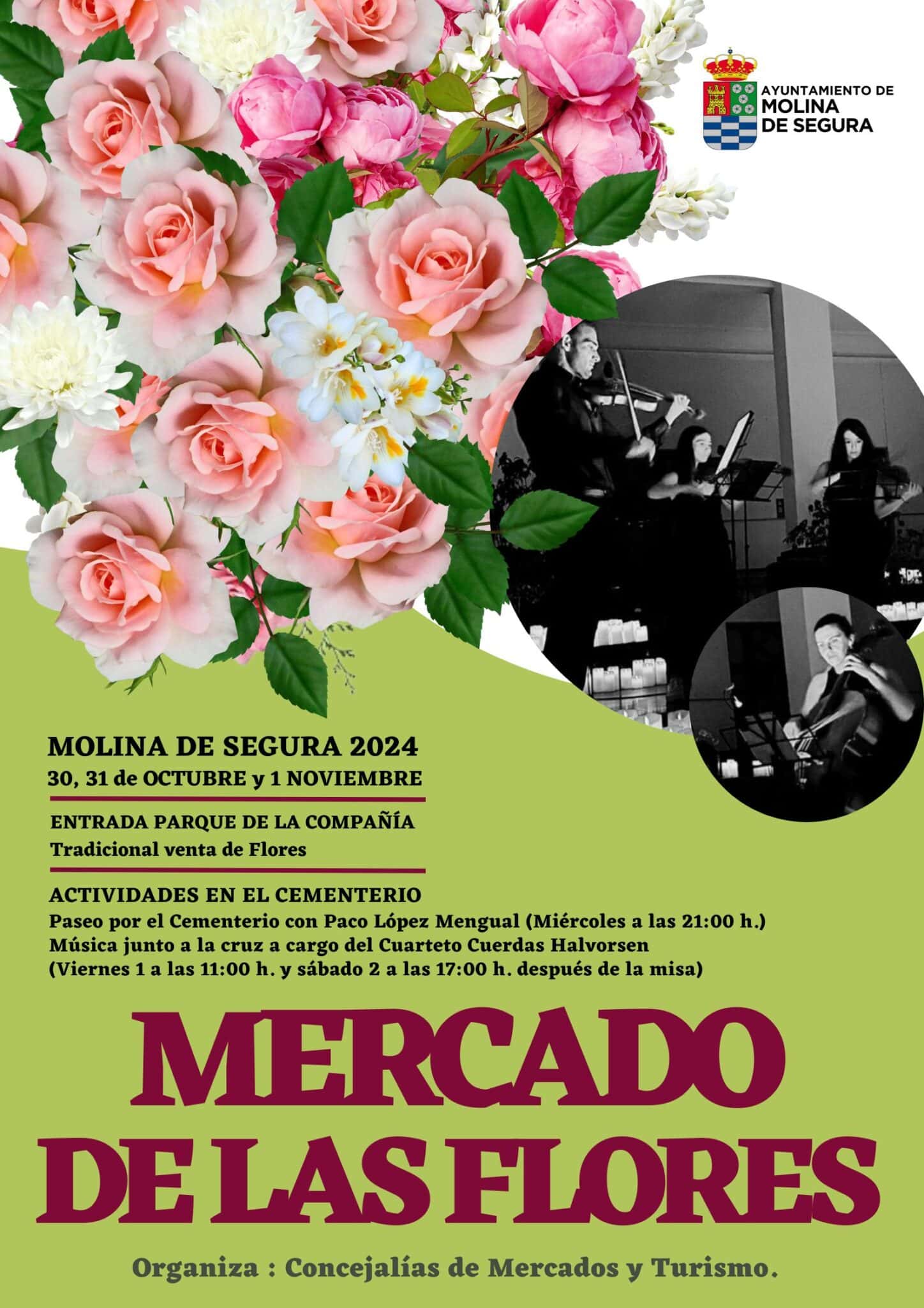 Mercado de las Flores: tres días en la Plaza de España