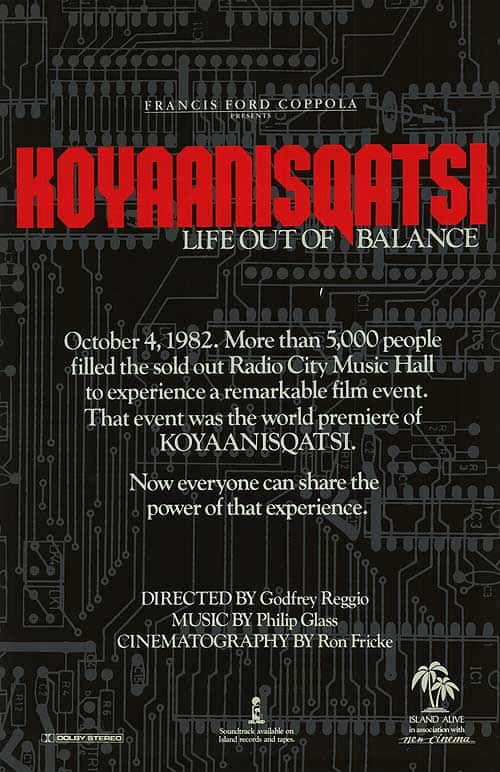 Koyaanisqatsi with The Philip Glass Ensemble