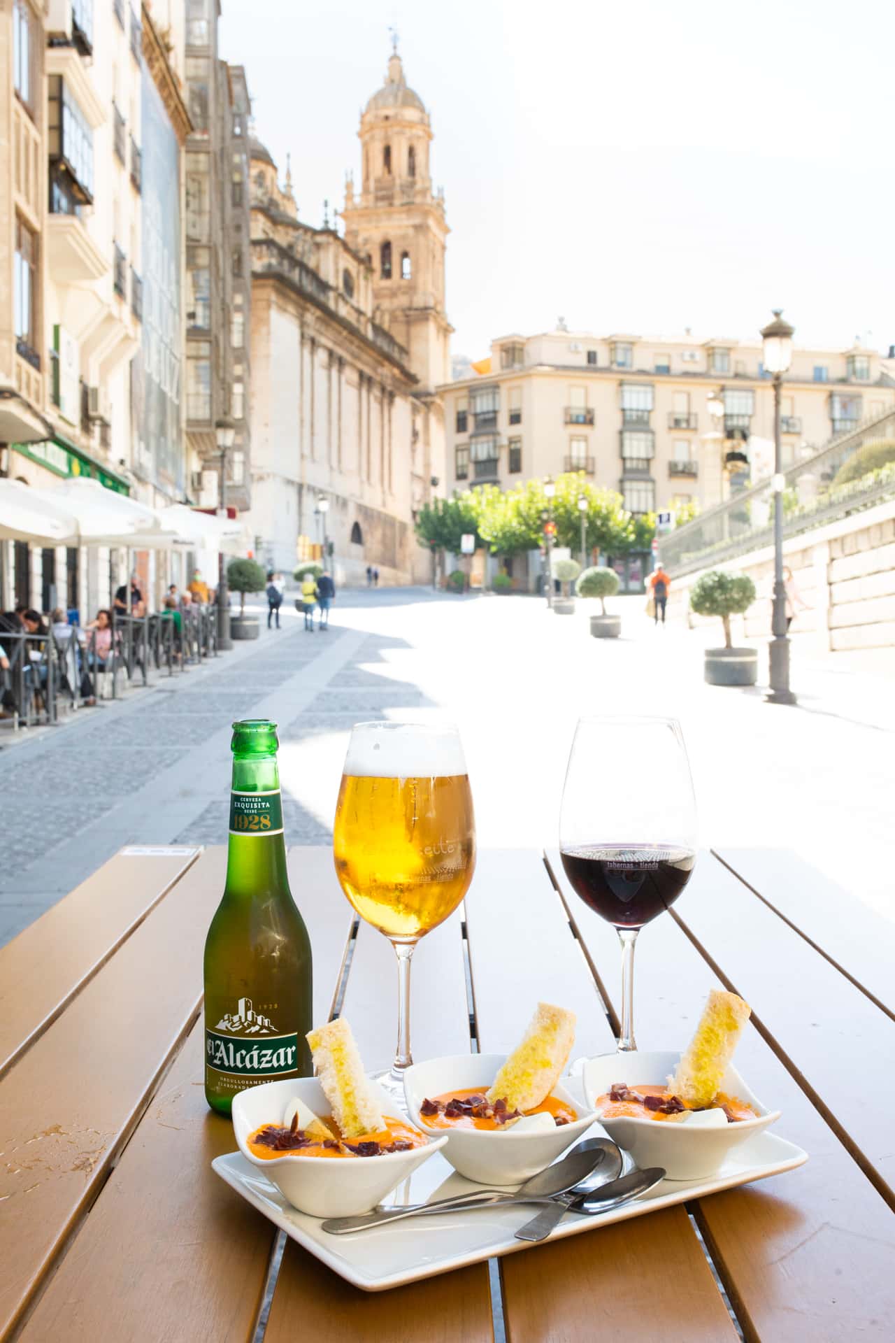 Panaceite Centro: tapas y vistas a la Catedral de Jaén