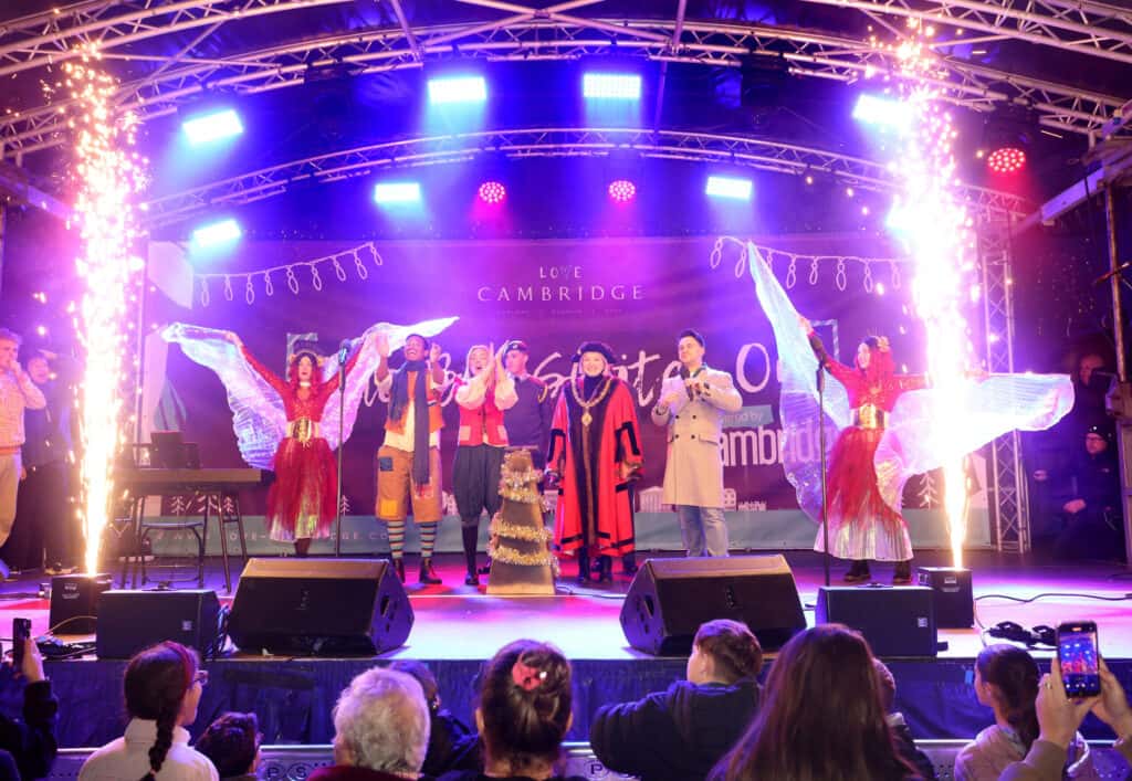 Cambridge Christmas lights: two switch-ons to know