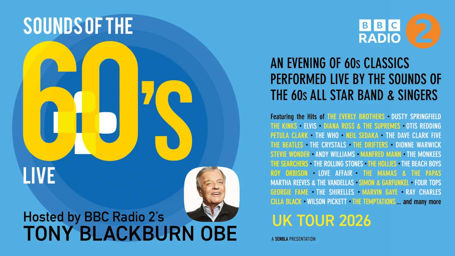 Sounds of the 60s with Tony Blackburn OBE