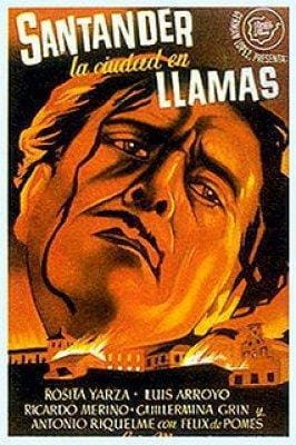Proyección de la película restaurada 'Santander, la ciudad en llamas'