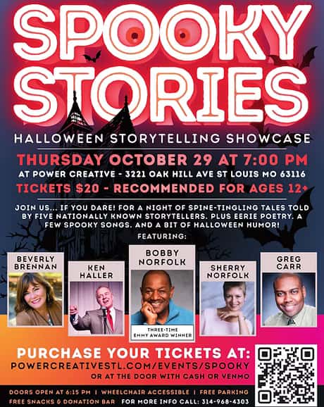 Bobby Norfolk brings Spooky Stories to St. Louis