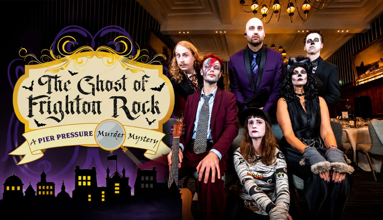 A Halloween murder mystery dinner at The Grand