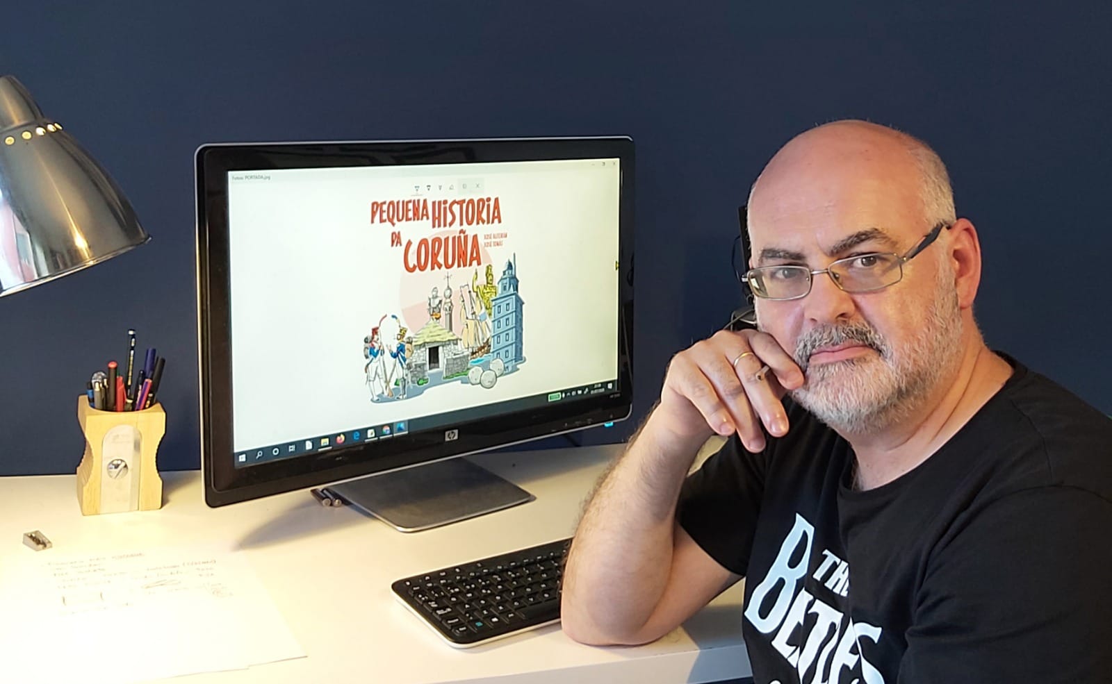 Obradoiro de ilustración e sinatura con Xosé Tomás