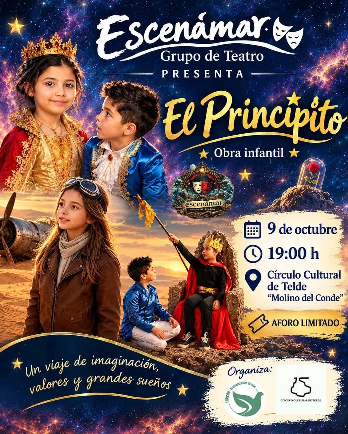 El Principito en el Círculo Cultural de Telde
