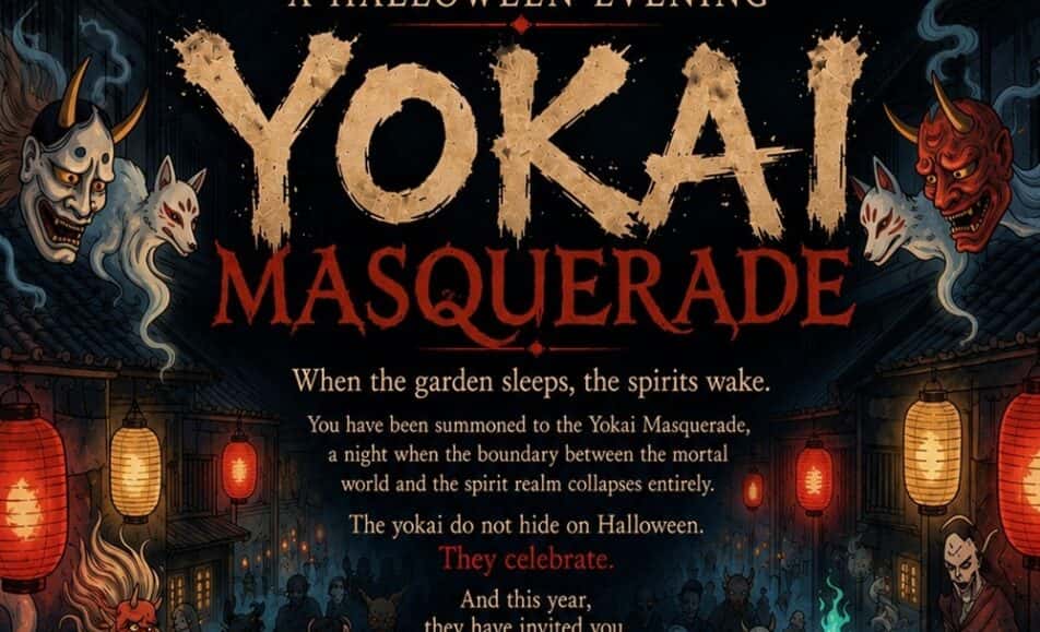 Halloween Celebration, The Yokai Masquerade