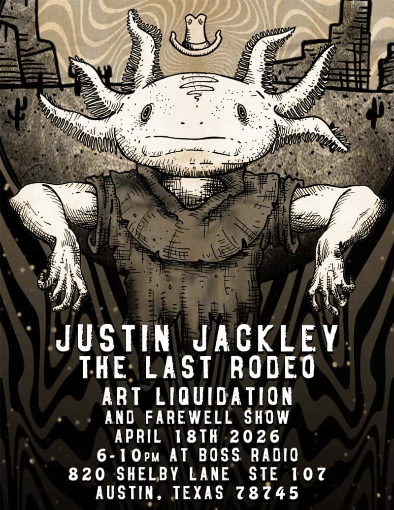 Justin Jackley Art Exhibition - The Last Rodeo