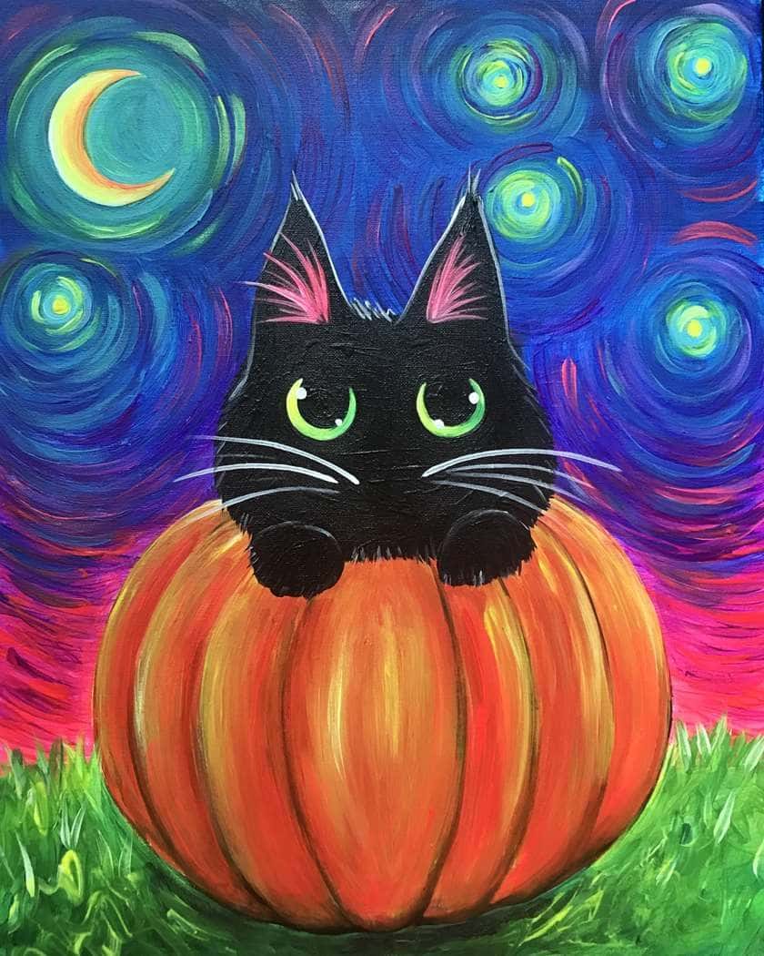 Paint and Sip: Starry Eyed Kitty
