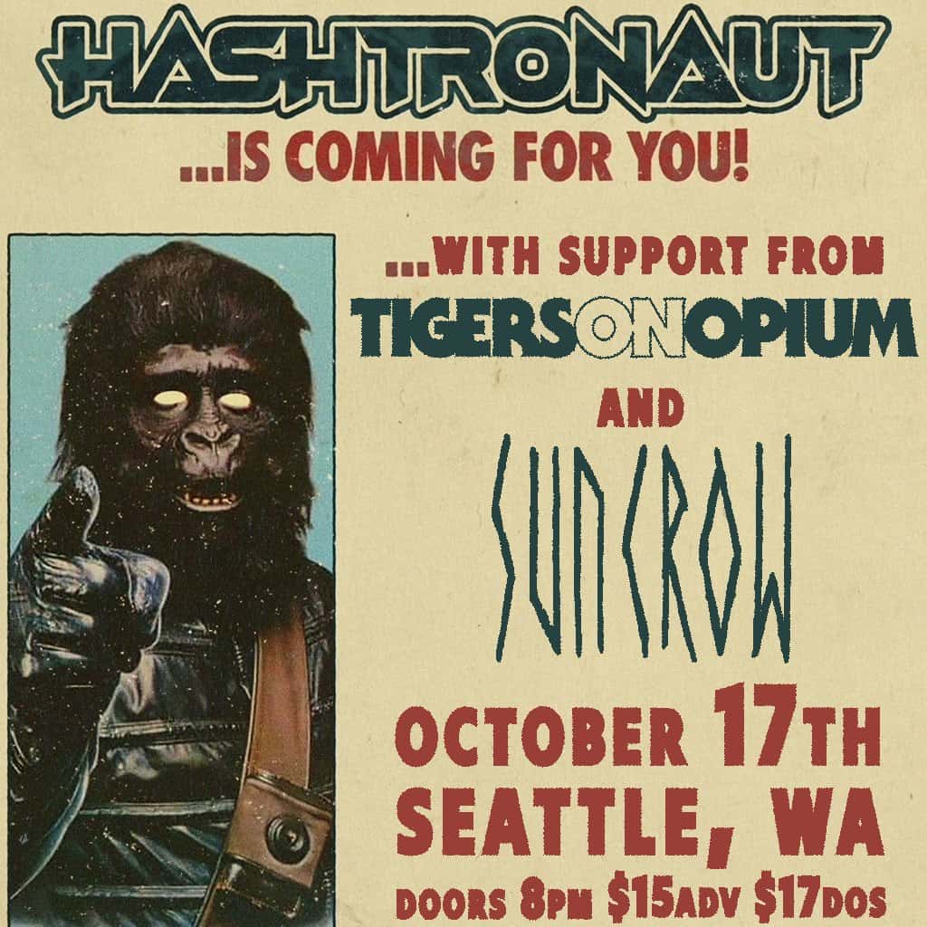 Hashtronaut, Tigers on Opium, Sun Crow