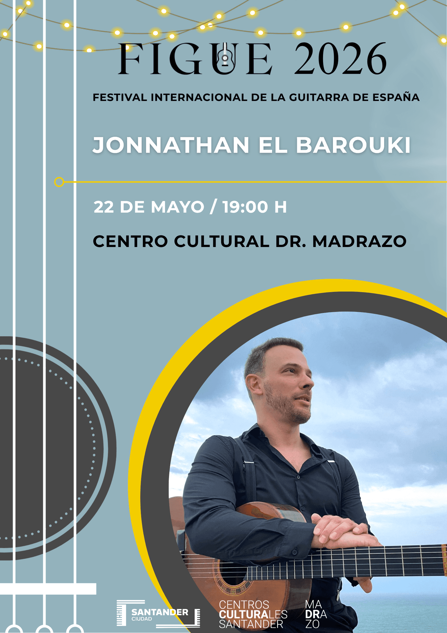 Festival Internacional de la Guitarra de España (FIGUE 2026) - Recital de Jonnathan El Barouki Luncz