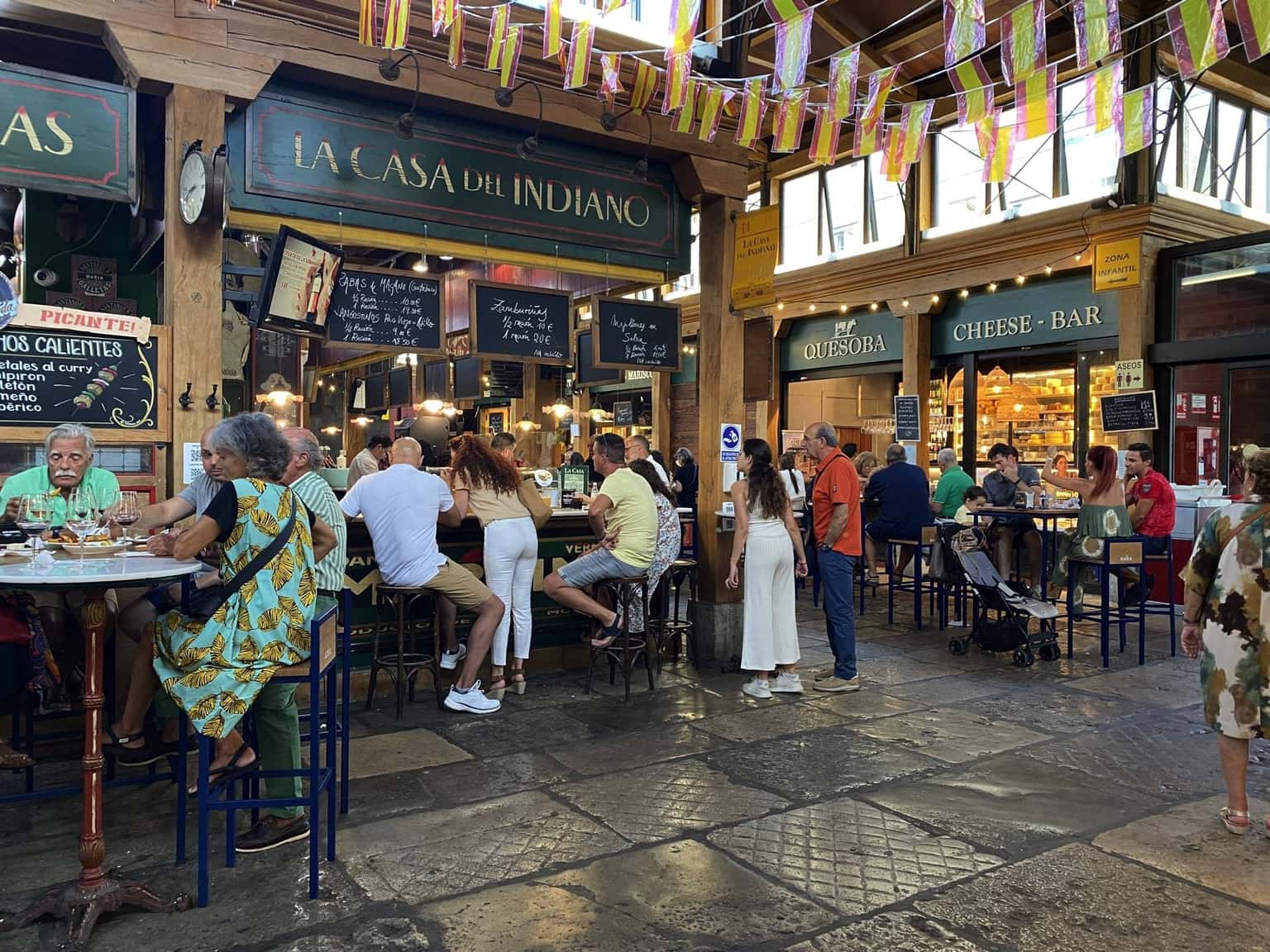 Comer en el Mercado del Este: La Casa del Indiano