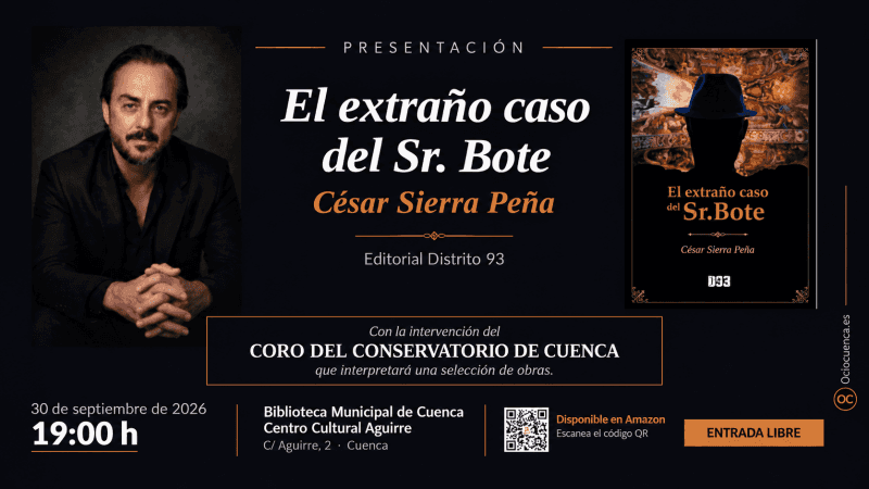 Presentación de la novela 'El extraño caso del Sr. Bote' de César Sierra Peña