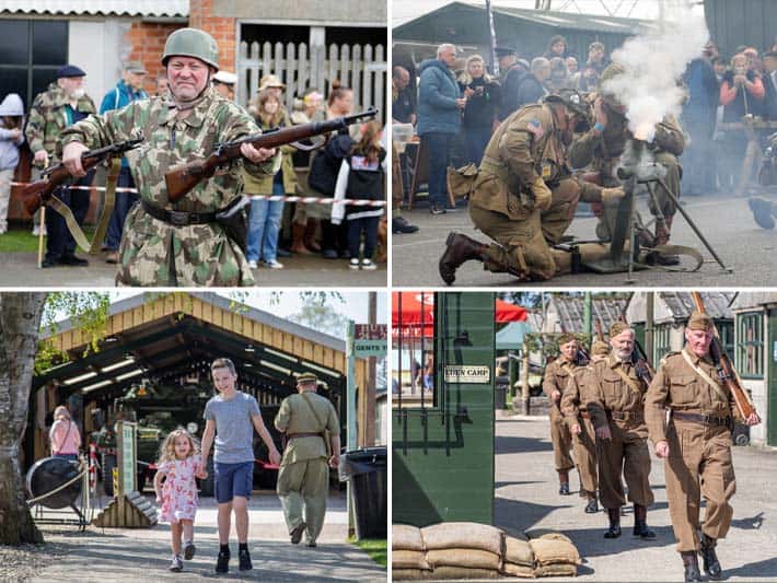 Back to the 1940s at Eden Camp