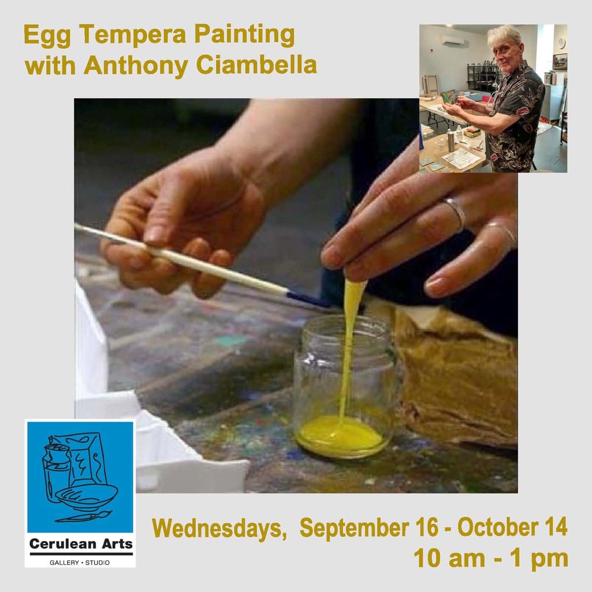 Mixed Media Collage Workshop with Anthony Ciambella