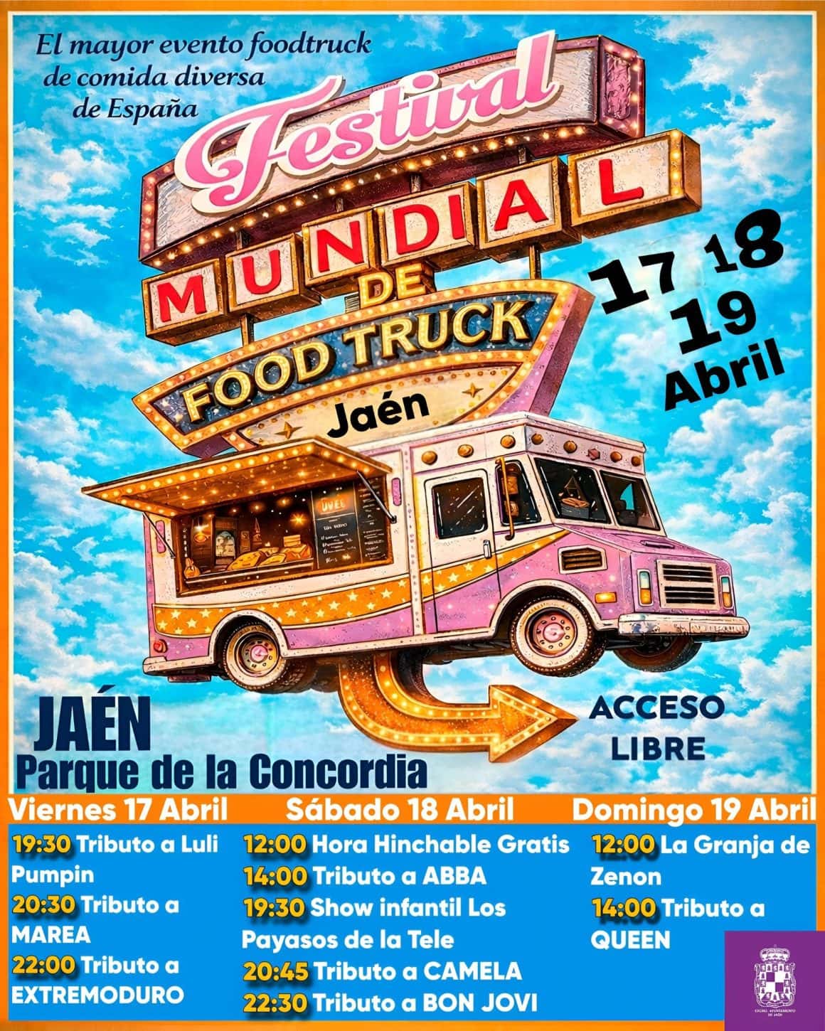 El Festival Mundial de Foodtrucks se despidió de Úbeda