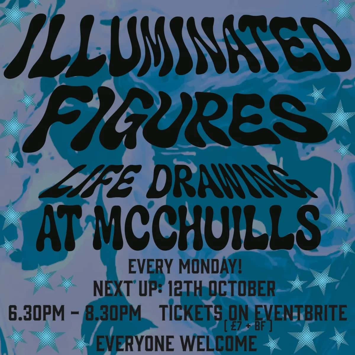 Illuminated Figures Life Drawing