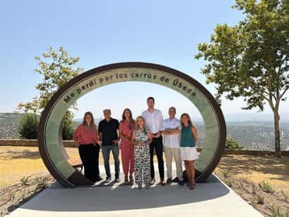 Úbeda estrena el mirador 'Me perdí por los cerros'