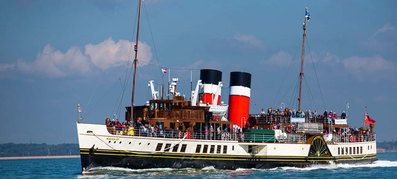 Waverley: the last paddle steamer returns to Hampshire