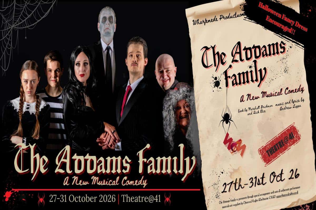 The Addams Family musical at Theatre@41 this autumn