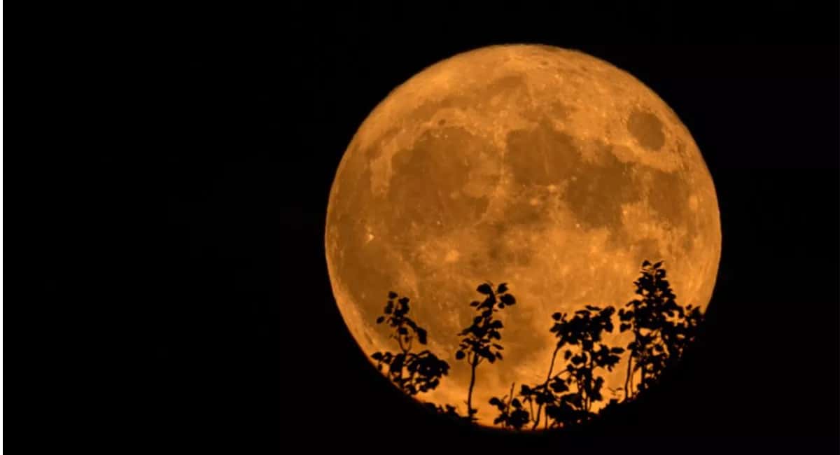 La Luna de la Cosecha se ve este sábado en Canarias