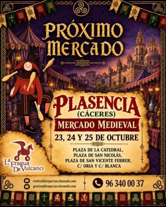 Mercado medieval en Plasencia: tres días de ambiente