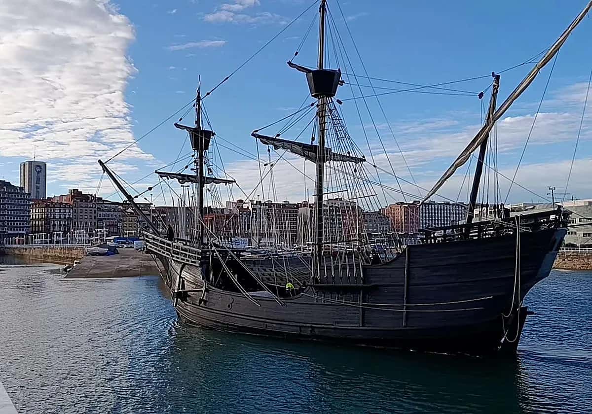 La Nao Victoria recala en Gijón: cómo visitar la réplica