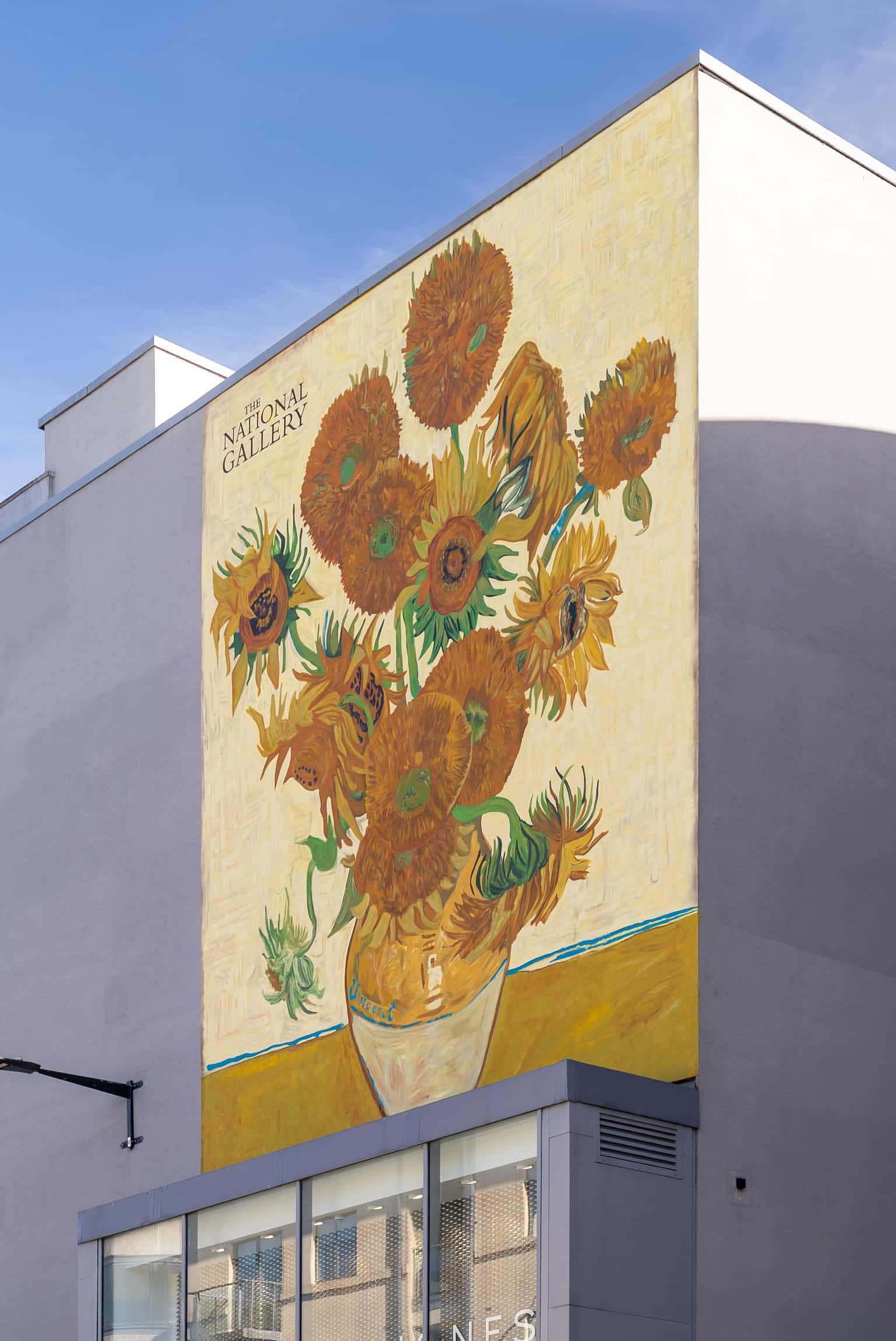 Van Gogh's sunflowers take over Westgate Oxford